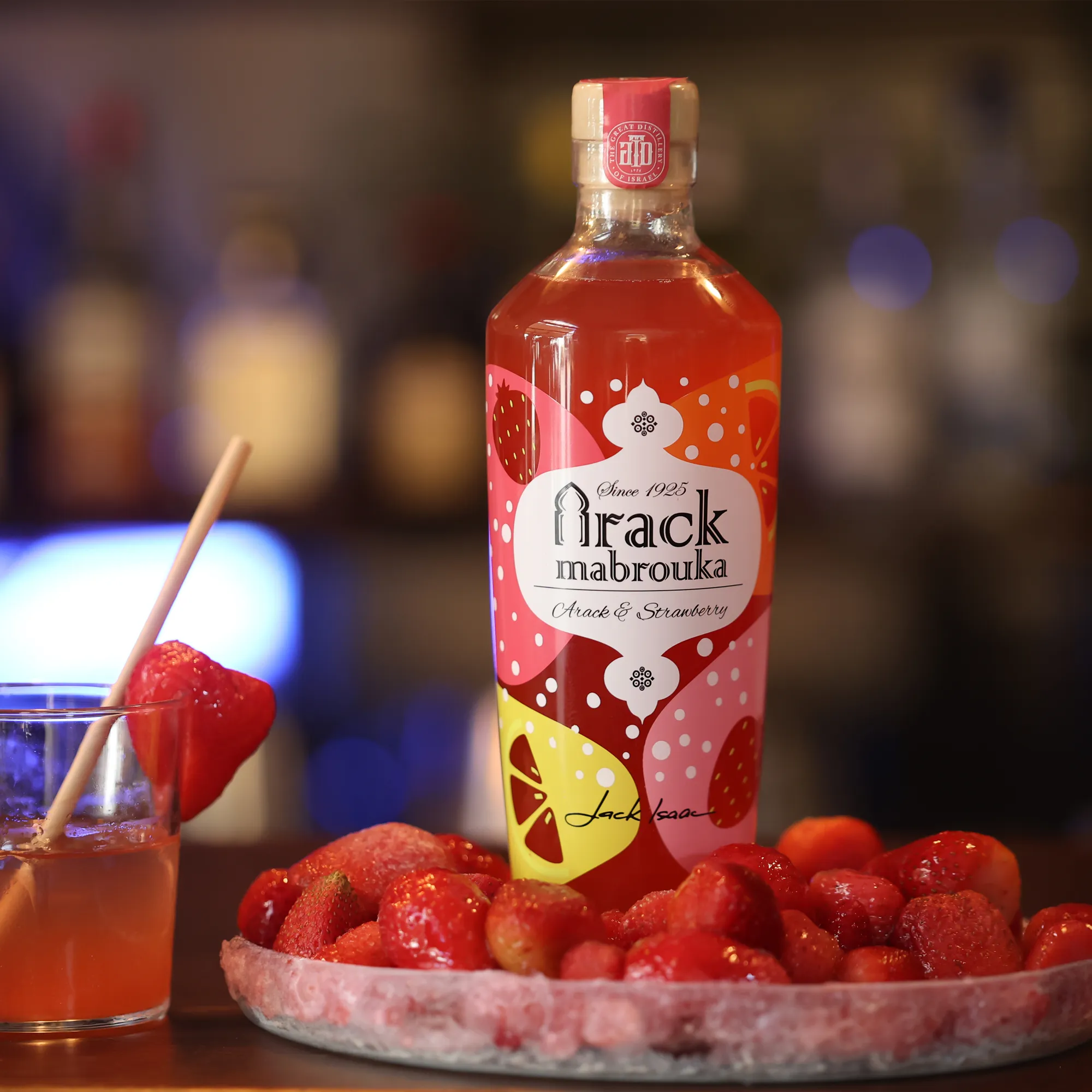 Strawberry cocktail