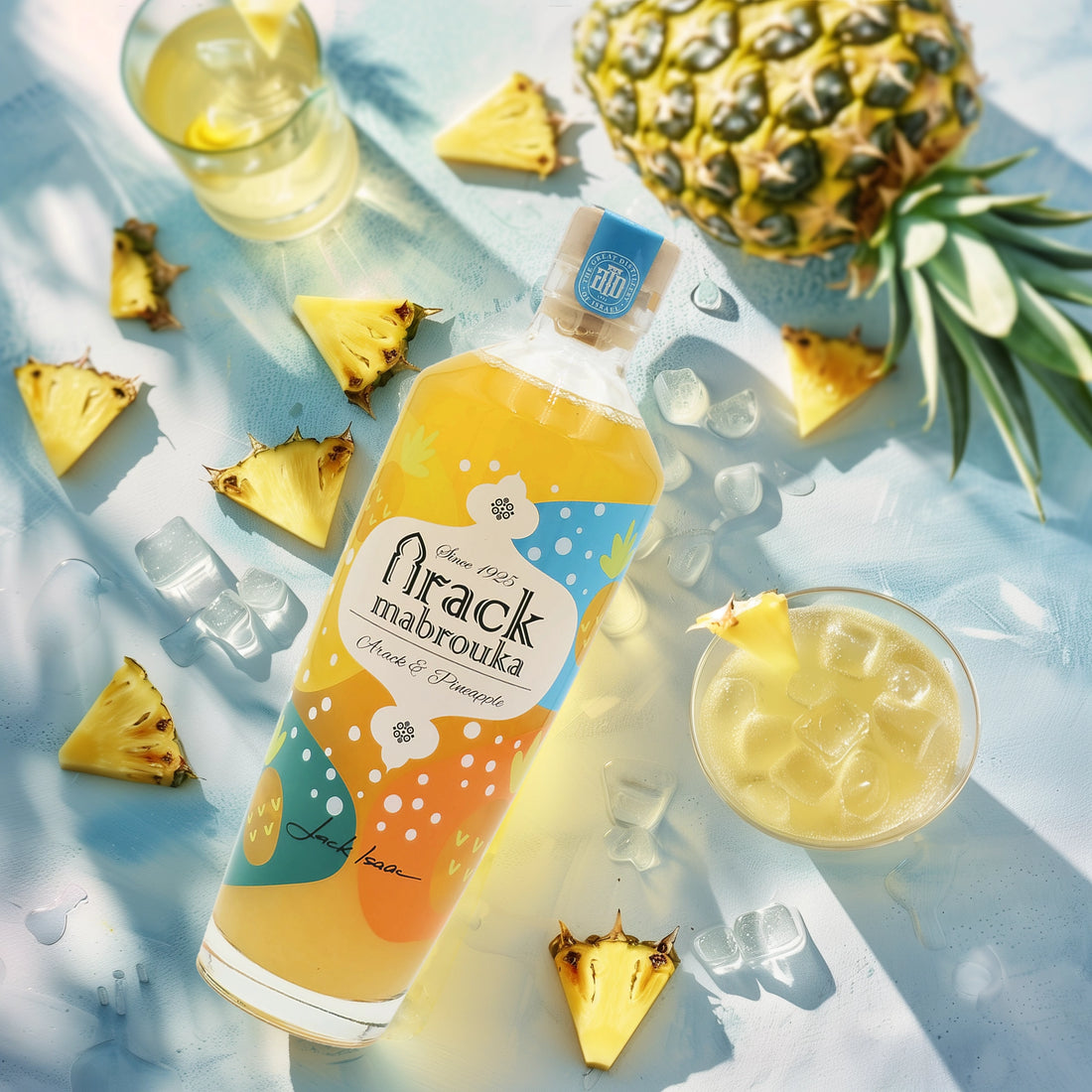 Pineapple cocktail